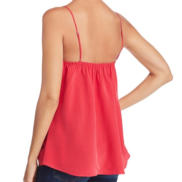 7 For All Mankind Babydoll Silk Cami (M) NWT - Picture 4 of 6